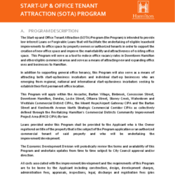 Start-Up & Office Tenant Attraction (SOTA) Program thumbnail icon